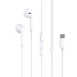 Wired Earphones: Mobie Original Series Type-C Digital Decoded Flat Ear Wired Earphone EP72