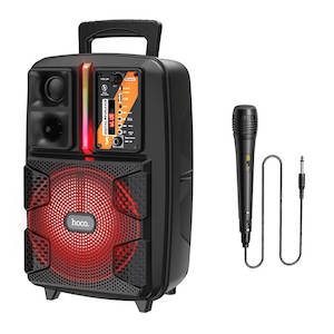Party Speakers: hoco. Portable Dancer Outdoor Wireless Bluetooth Speaker with Microphone BS37