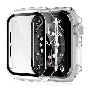 Apple Watch All-Round Clear PC Case with Glass Screen Protector 42mm S10