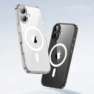 Phones: iPhone 17 Aurora Magsafe Series Crystal Transparent Phone Case