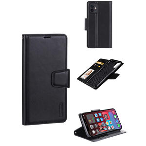 Phones: iPhone 15 Pro Max Hanman Mill Series Leather Wallet Flip Case