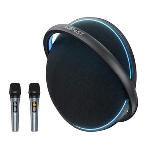 Power Banks: Acefast Portable Karaoke Speaker with 2 Wireless Mics & 6000mAh Power Bank K5 Max