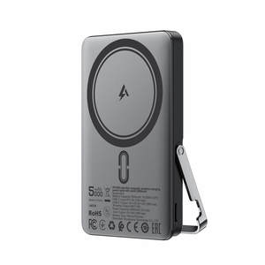 Acefast Magnetic Wireless Charging Power Bank with Stand 5000mAh M16