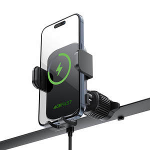 Car Phone Holder: Acefast Auto-Clamping 15W Wireless Charging Car Phone Holder D52