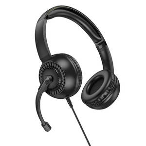 Hoco Gaming Headset with Rotating Microphone for PC Laptop and Consoles W112