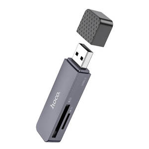 Storage Memory: Hoco Compact USB 3.0 High Speed Dual Slot SD TF Memory Card Reader HB45