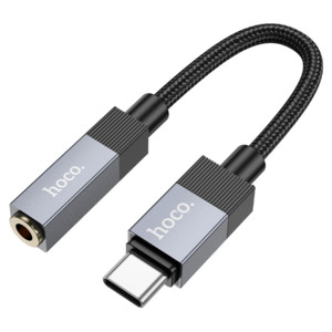 Cables: Hoco 3.5mm Audio to Type-C Audio Jack Adapter with Built in DAC HiFi UPA32C