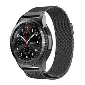 Watch Accessories: Mobie Universal Milan Loop Stainless Steel Watch Band 22mm W20
