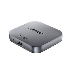 In Car Devices: Acefast Wireless CarPlay Android Auto AI Box Adapter with Streaming Apps QC2