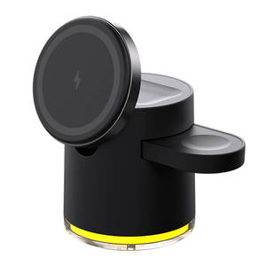 Chargers Power Accessories: Mobie 4 in 1 Wireless Charging Station Compatible with Samsung Apple Watch C16