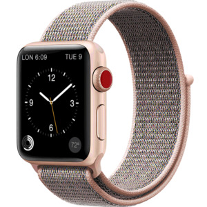 Coteci Magic Tape Loop Back Watch Band Compatible with Apple Watch (38/40mm) W17