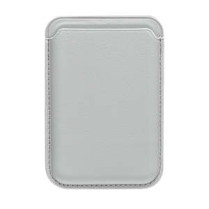 Smart Gadgets: Mobie Back Stick Leather Magnetic Wallet Card Bag Holder