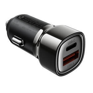 Car Charger: Acefast PD 45W USB-C USB-A Dual Port Car Charger B20