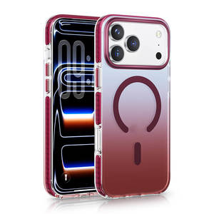 Phones: Wave Gradient TPE Mate Magnetic Case Compatible with iPhone 18 Pro Max