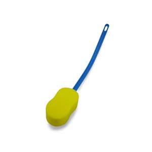 Shower Stool Chair: Long-Handled Bath Sponge - Easy Reach