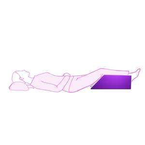 iCare Leg Raiser Cushion - Leg Elevation & Bed Positioning