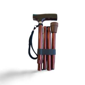 Walking Sticks: Folding Walking Stick - Bronze Colour
