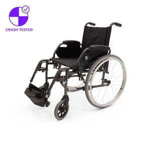 Vermeiren Jazz Manual Wheelchair NZ | 130kg Rated | Folding Aluminium | 46cm and 50cm Seat