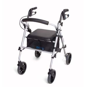 Mobilis Plus Walking Frame | Seat and 8" wheels