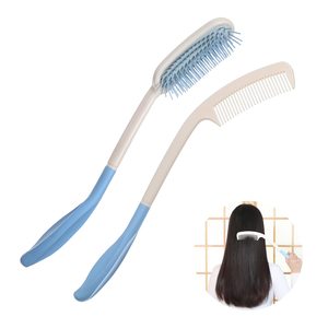 Long-Handled Comb & Brush Set