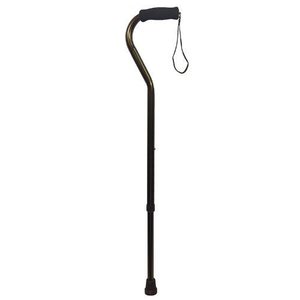 Swan Handle Walking Cane - Bronze Lightweight Walking Stick