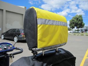 Mobility Scooter Hi-Viz Headrest Cover