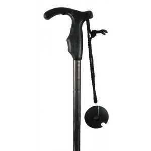 Walking Sticks: Walking & Hiking Pole - Adjustable with Spike & Snow Basket