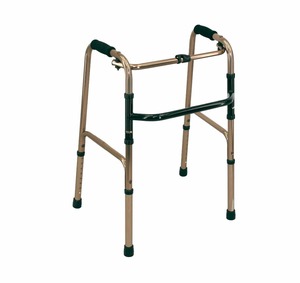 Walking Frames Indoor Everyday: Deluxe Folding Walking Frame with Four Feet