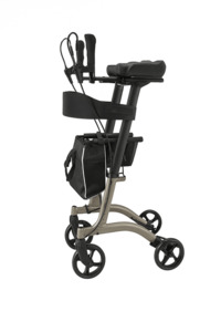 Lightweight Walkers Rollators Walking Frames Nz: Sanson Gutter Walker NZ | Forearm Support Walking Frame | Adjustable Arm Pads | Folding