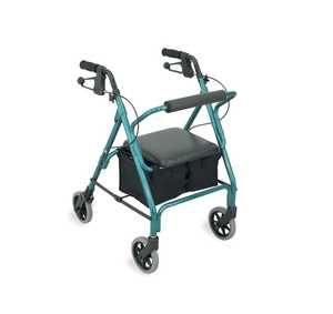 Super Stroller Narrow Walking Frame - Compact Rollator with Seat