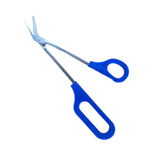 Daily Living Aids: Long Handled Toenail Scissors — Cut Toenails Without Bending