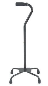 Products: Chevron® Low Base Quad Walking Stick - Adult - Mobility Warehouse