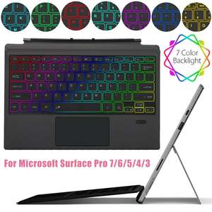 [R]Surface Pro Bluetooth Keyboard with light 1089D-C For Surface pro3/pro4/pro20&hellip;