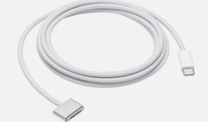 Cables: Original Apple USB-C to MagSafe 3 Charging Cable 2M White MLYV3FE / A A2363