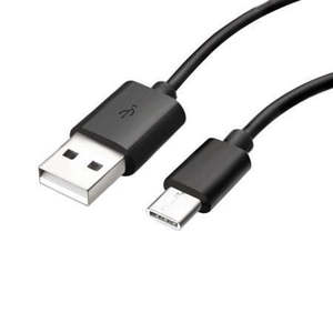 Original 1.2m USB Type C Fast Charging Data Cable For Samsung Black without packaging