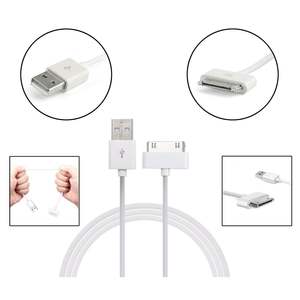 Cables: Original Apple 30pin to USB Cable for iPhone 4 iPad 2