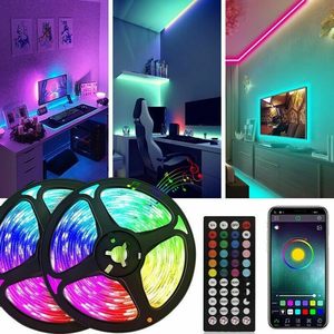 More Tech Home: 12V USB RGB LED STRIP 5050 APP + IR44 Key Control Strip Light 10M IP20-10M Set
