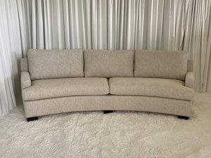 Curved Morley Settee - Modern Chair