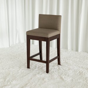 Products: Boss Bar Stool - Padded Back - Modern Chair