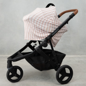 Covers: Beige Houndstooth Multi-Use Cover