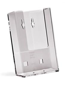 Products: 1/3 A4 Brochure Holder (wall mounted) W104