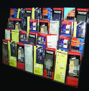 Products: 32 Compartment 1/3rd A4 Wall System