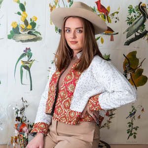 One-of-a-Kind, Recycled, Sequin Jacket (S - M)