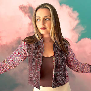 Jacket: One of a Kind Purple Waistcoat (S - M)