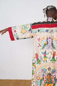 Festival: One of a Kind Hand Embroidered Kimono