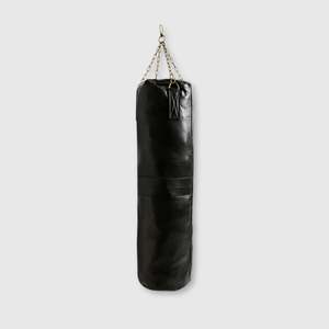 Wayne Enterprises x Uncrate x MVP Leather Punching Bag