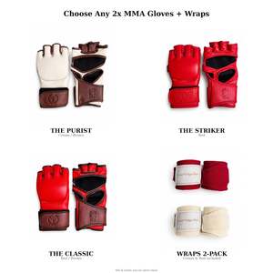 New Releases: Street Fighter Capsule Bundle — 2× MMA Gloves + Wraps