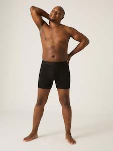 Men: Mens Leak-Proof Trunk Light-Moderate Black