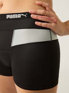 Boyleg And Boyshort: Puma X Modibodi Active Long Boyshort Moderate-Heavy Black/Platinum Grey