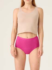 Women: Classic Full Brief Heavy-Overnight Spring Pink